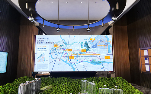 展廳大屏幕哪種好？展廳拚接屏效果圖